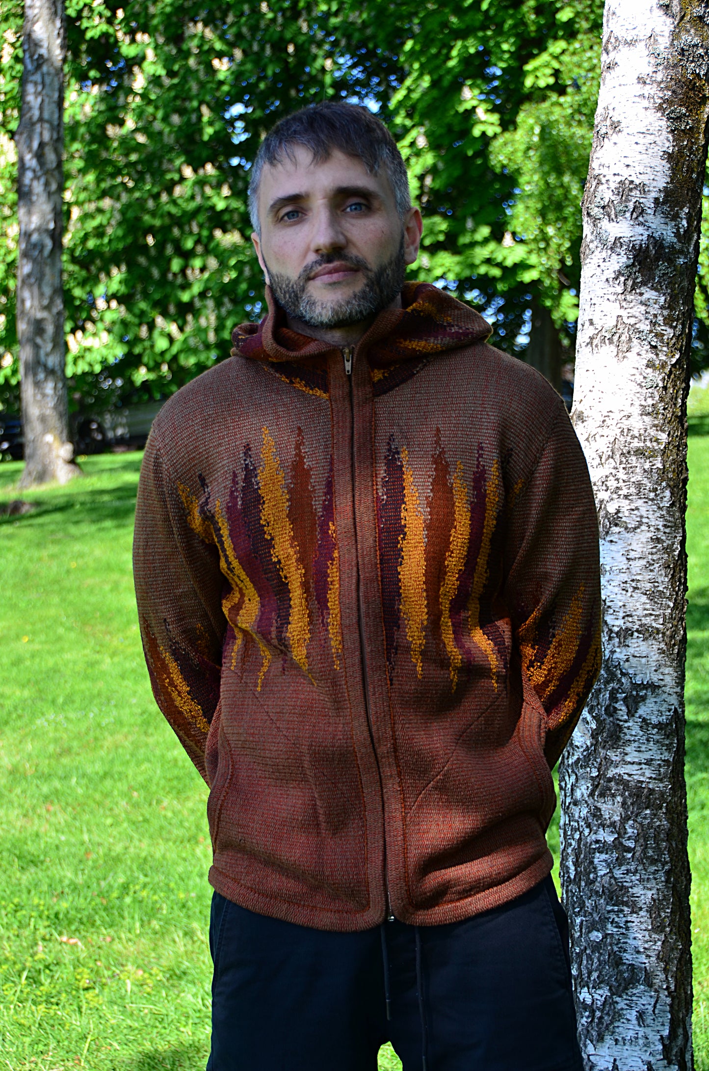 ZIP Jacket with a hood DB