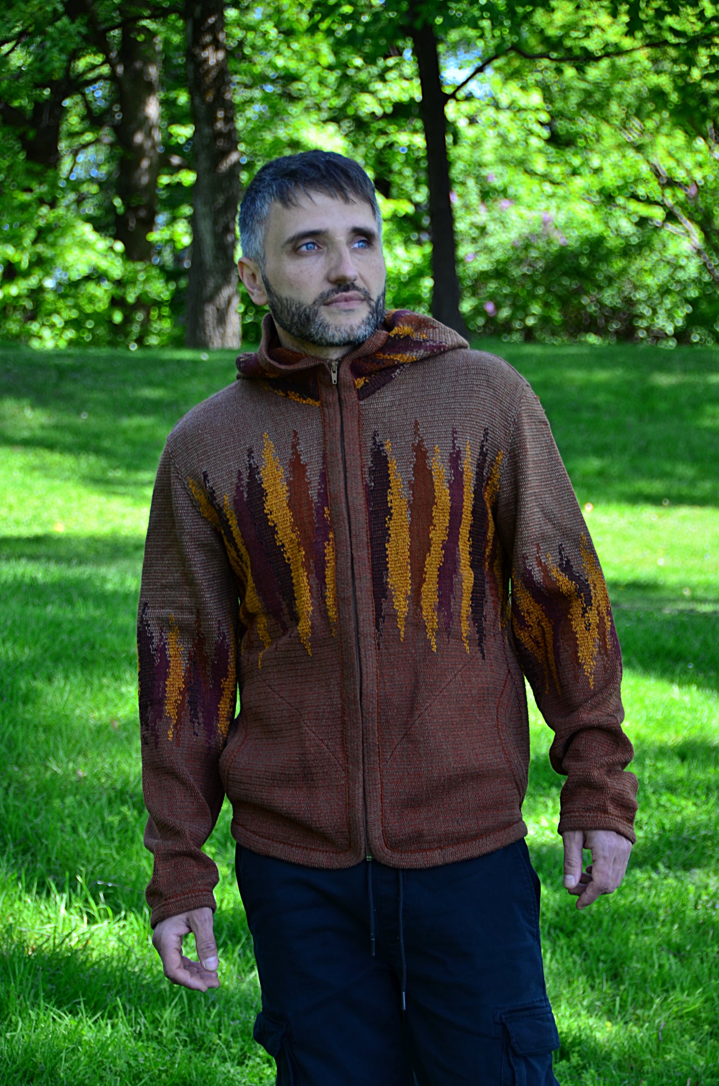 ZIP Jacket with a hood DB