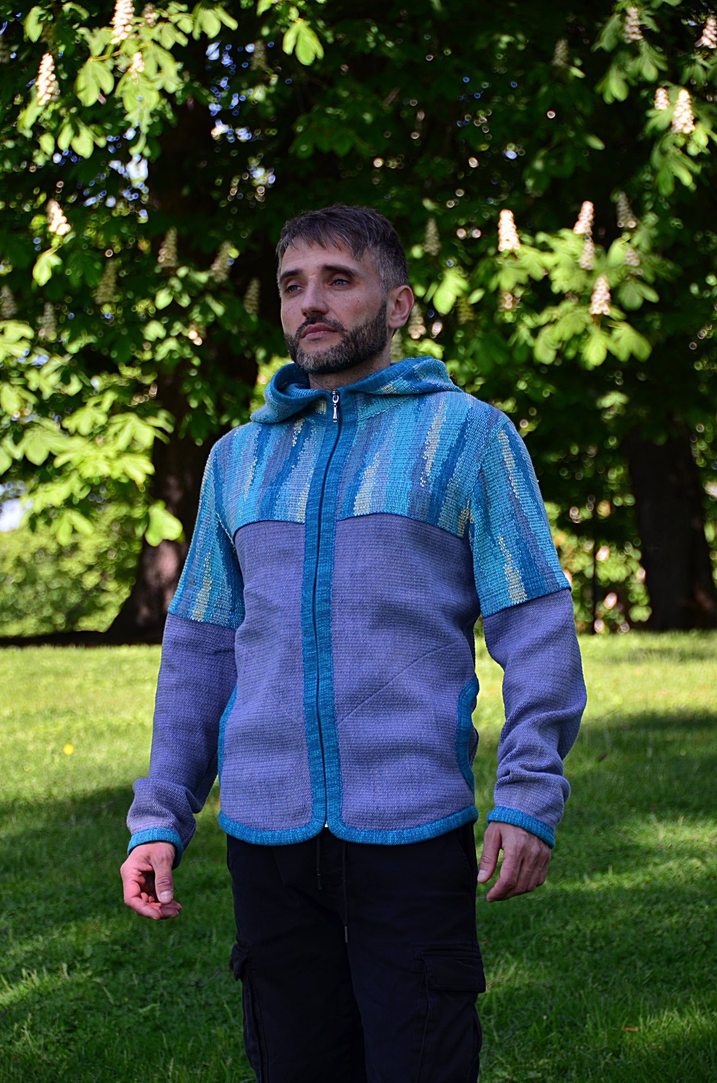 ZIP Jacket with the Hood Elegance