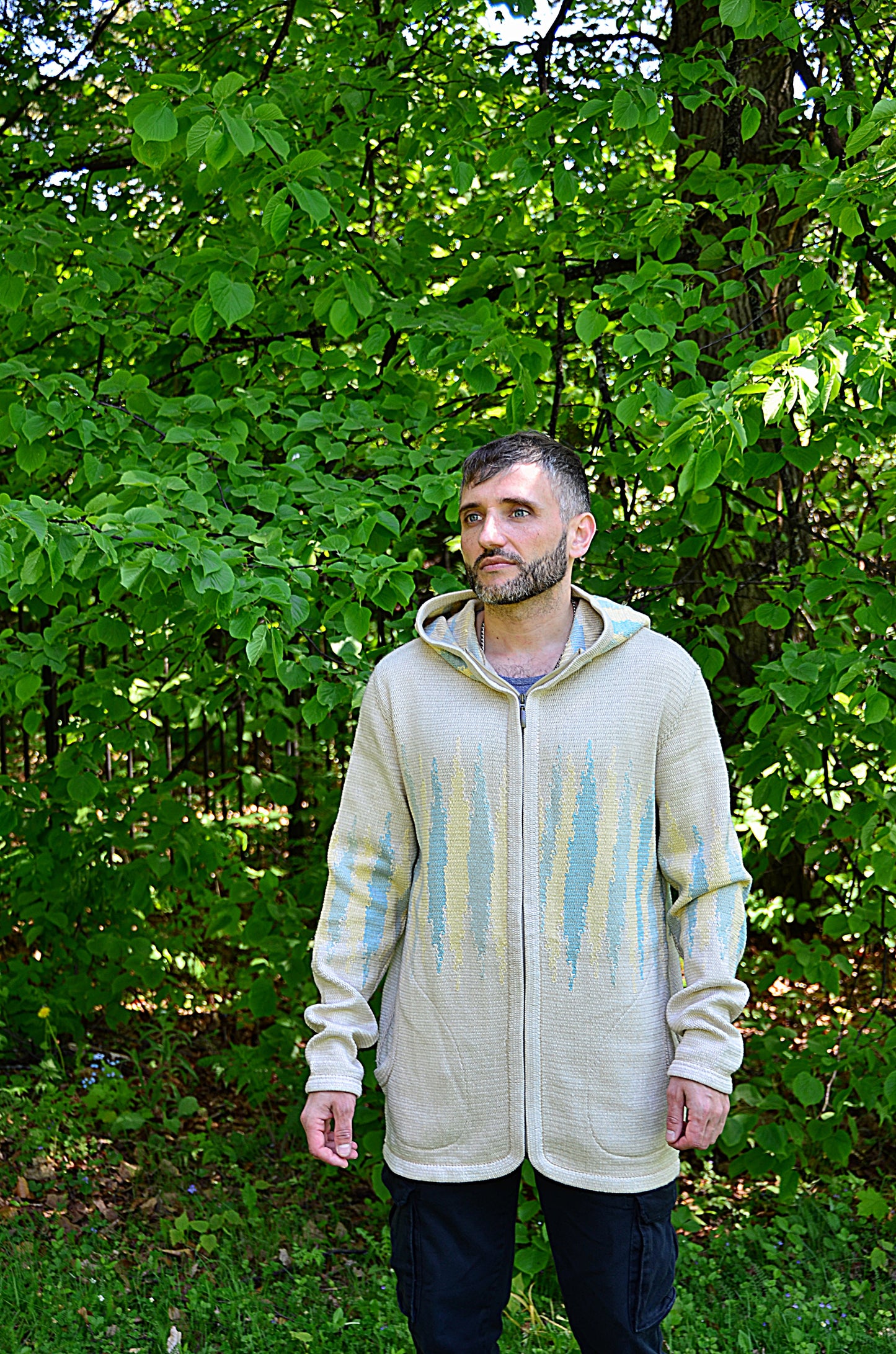 ZIP Jacket with the hood BL