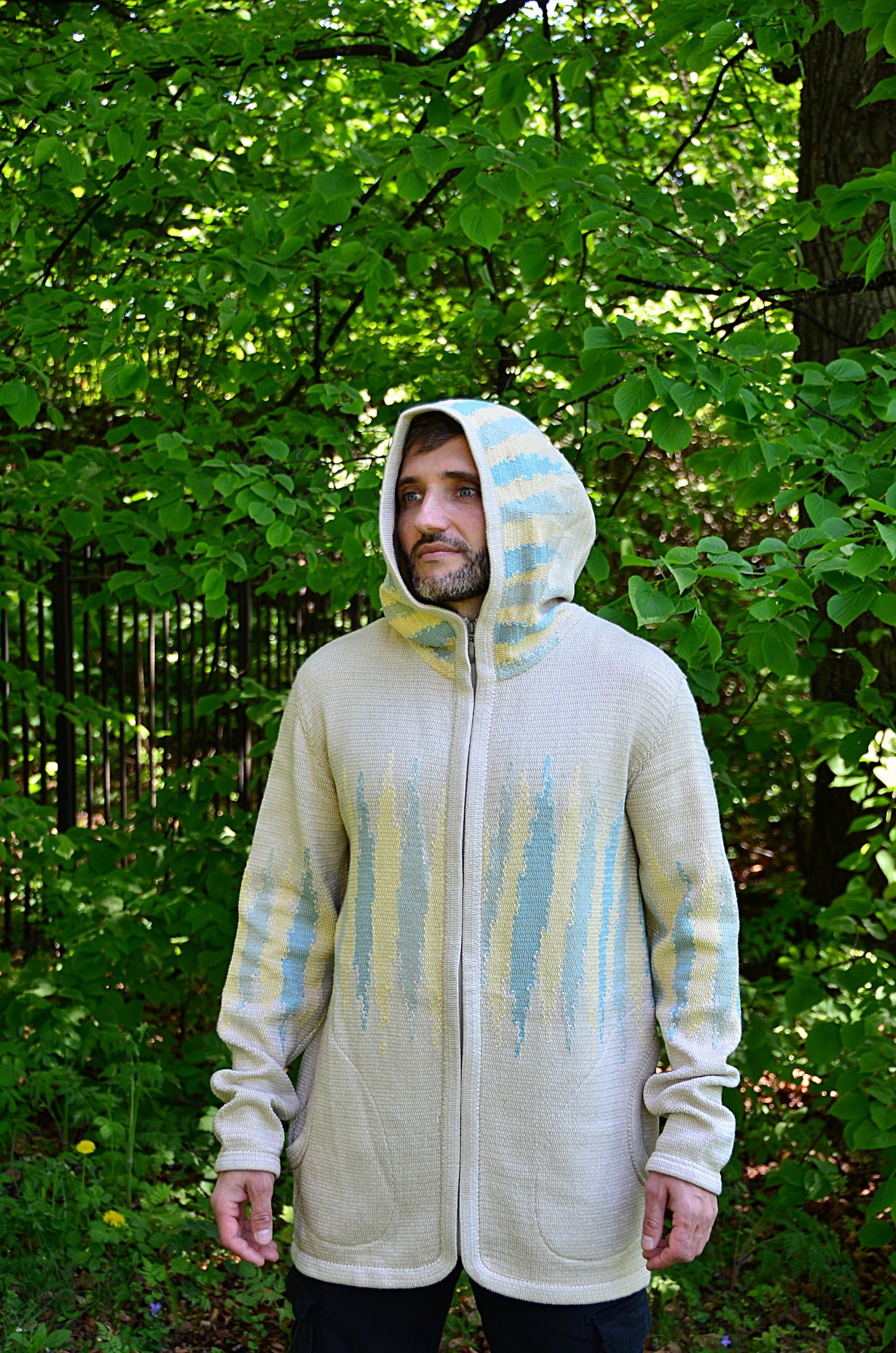 ZIP Jacket with the hood BL