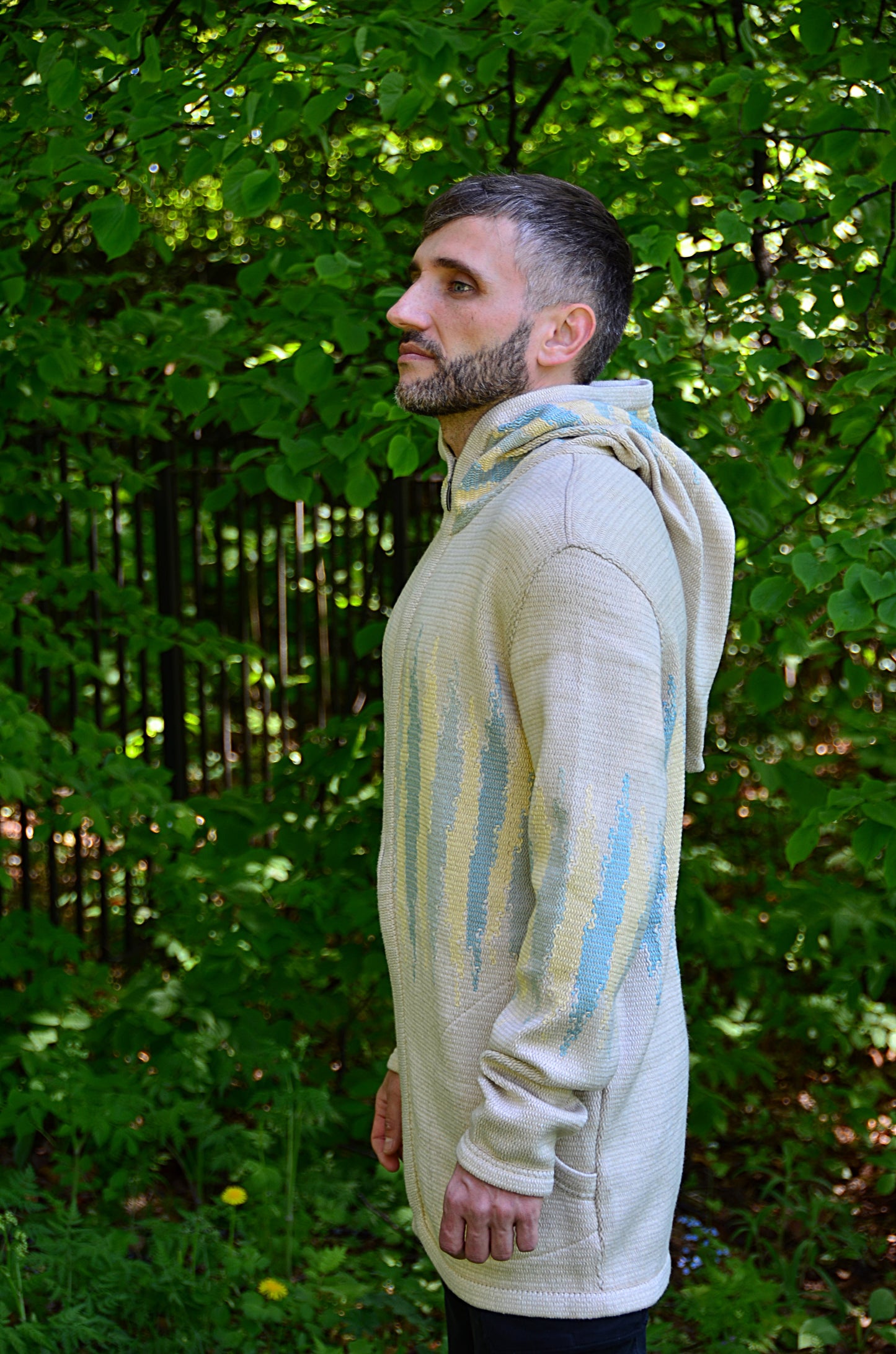 ZIP Jacket with the hood BL