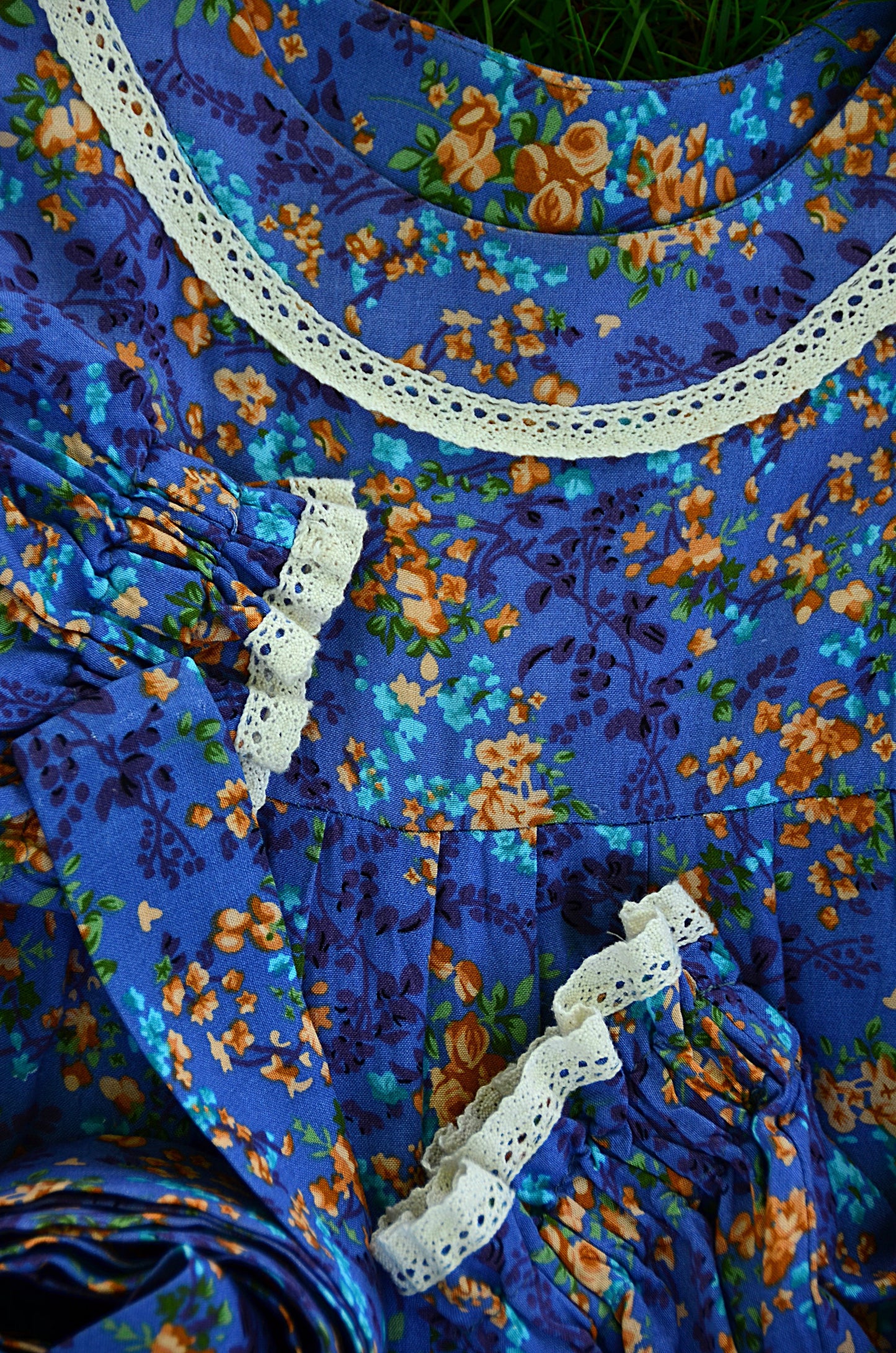 Dress Blue Floral