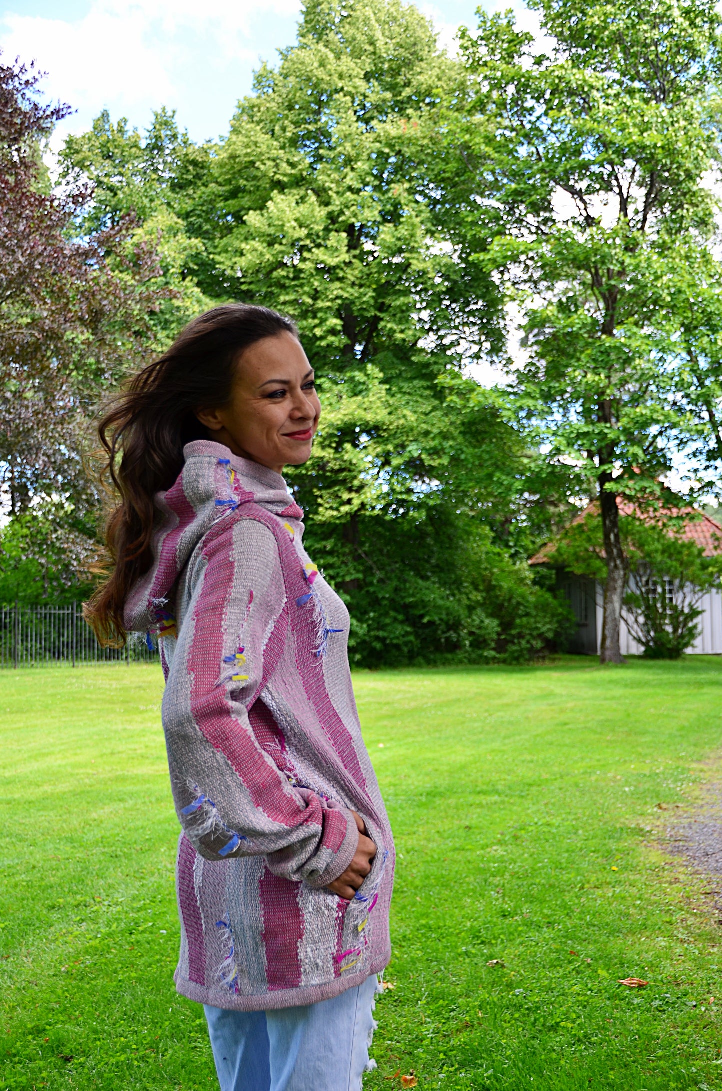 Long Hoodie GRASSY