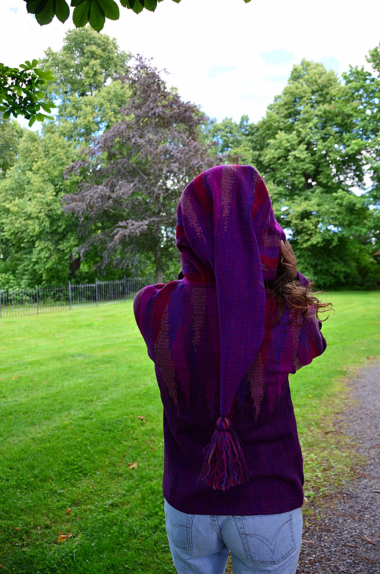 ELF Hood Jacket Bright Purple