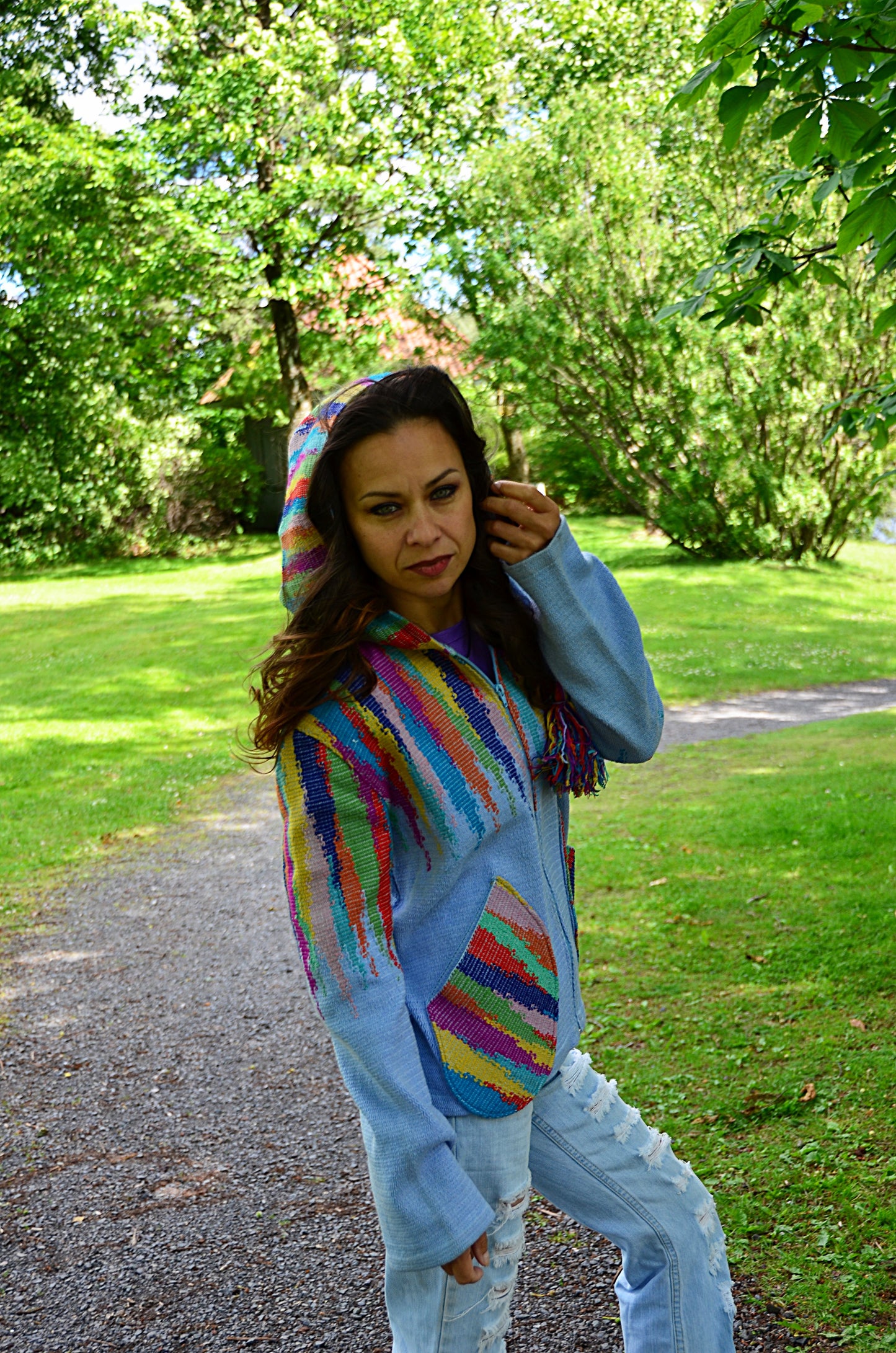 Elf Hood Jacket SKY
