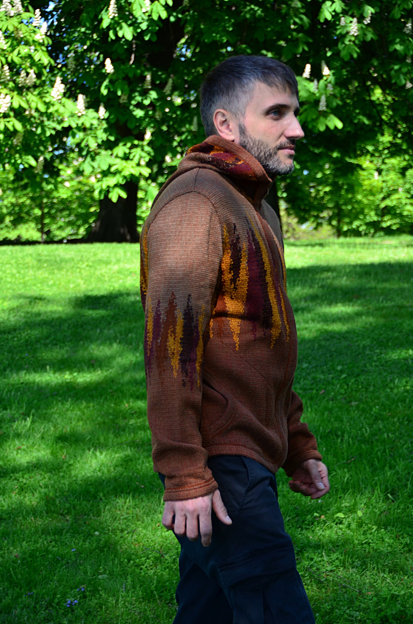 ZIP Jacket with a hood DB