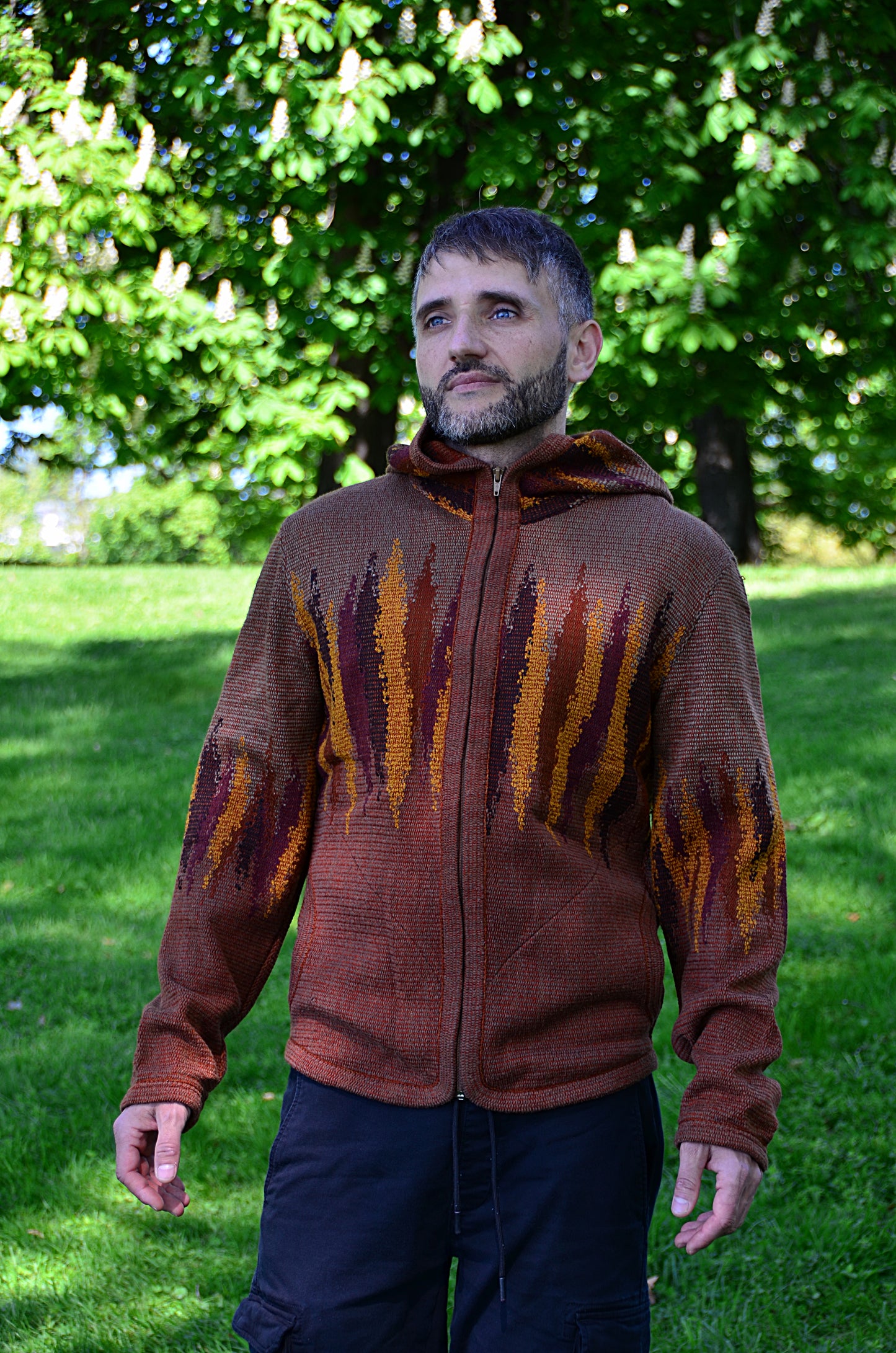ZIP Jacket with a hood DB