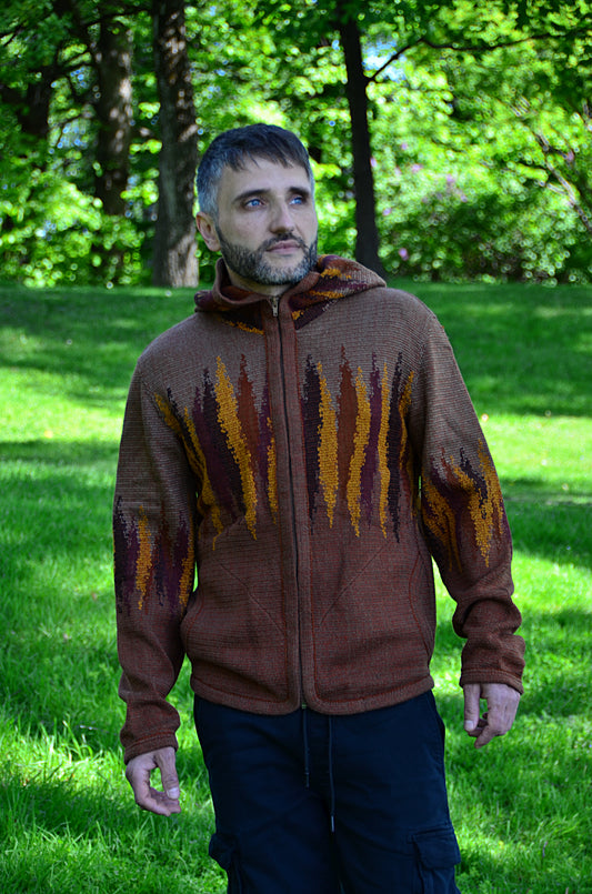 ZIP Jacket with a hood DB