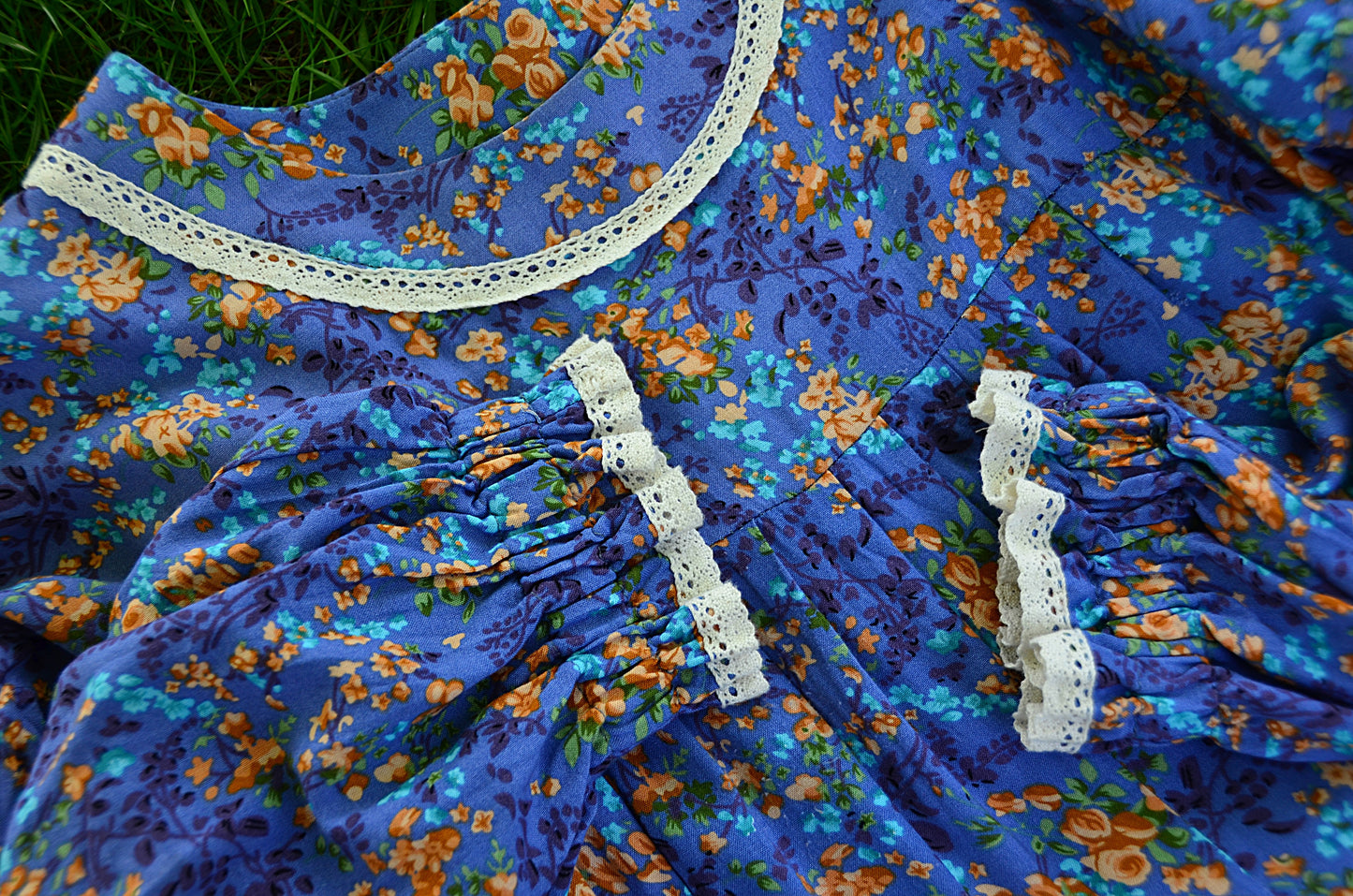 Dress Blue Floral